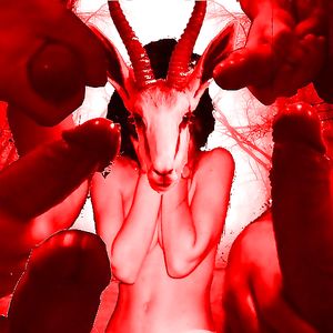 Slim amateur teen with big natural tits scared by big dicks cumshot