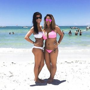 Girls With Big Boobs Taking Pics With Smaller Titted Girls