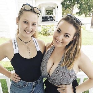 Girls With Big Boobs Taking Pics With Smaller Titted Girls