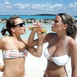 Girls With Big Boobs Taking Pics With Smaller Titted Girls