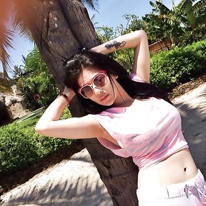 Busty Indonesian Babe