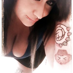 Emo girls with big boobs and tits