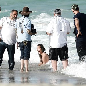 Chrissy Teigan Beach Photoshot