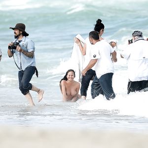 Chrissy Teigan Beach Photoshot