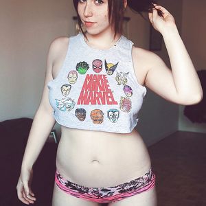 Beautiful girl and cosplayer Stephanie Van Rijn (big boobs)