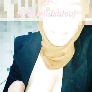 hijab exhibitionist from indonesia