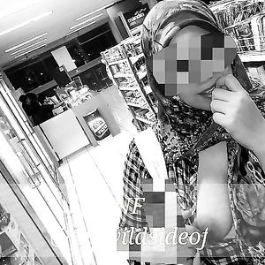hijab exhibitionist from indonesia