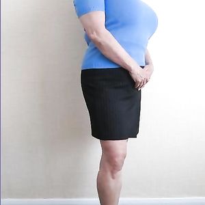 Big breasts in tight sweaters