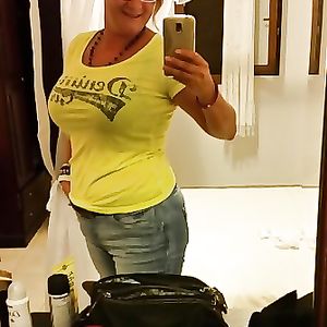 Blonde Serbian Milf (very big natural tits) by Mentulaxxx