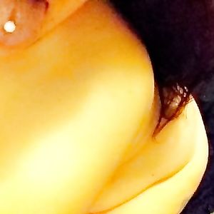 Big tits piericed brunette