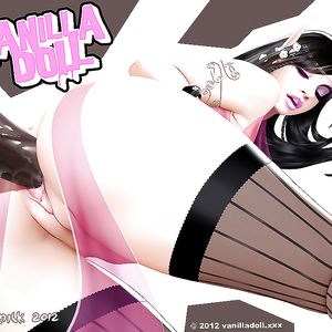 Vanilla Dolls - Art by Flowermilk - cartoon