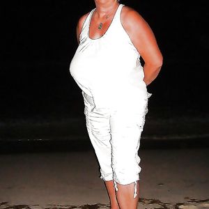 Grannies with big boobs! Amateur voyeuristic! - amateur