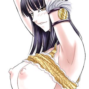 Busty Hentai Girls Flashing Their Tits! - flashing