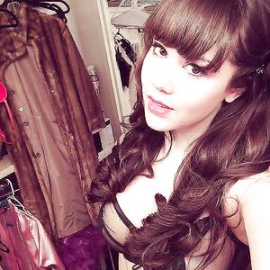 Claire Sinclair is one buxom brunette - brunette