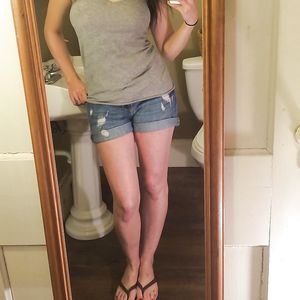 Time for shorts - big boobs