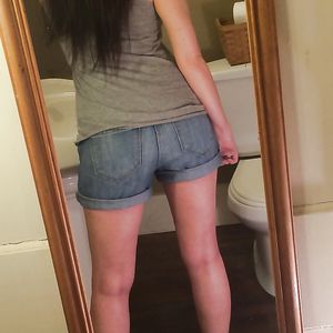 Time for shorts - big boobs