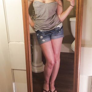 Time for shorts - big boobs