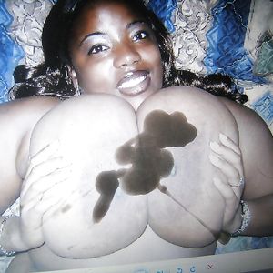 Ebony with Hugh Boobs - black and ebony