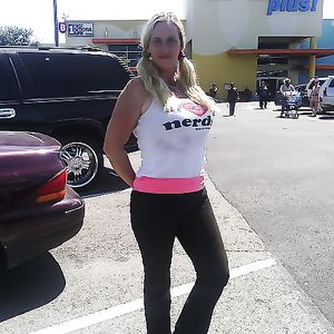 crazy big tit blonde milf - blonde