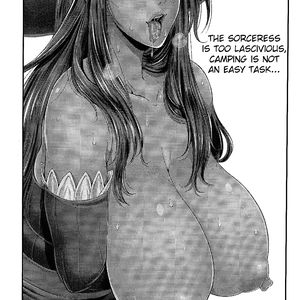 The Sorceress Is Too Lascivious Camping Is Not An Easy Task - cartoon