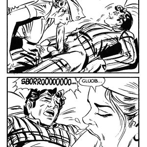 Old Italian Porno Comics 12 - big boobs