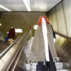 Jana in public - big boobs