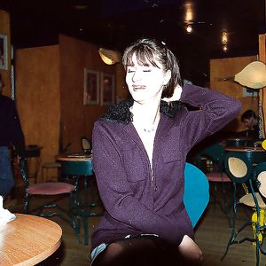 Szilvi in public - amateur