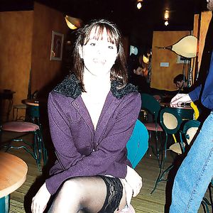 Szilvi in public - amateur