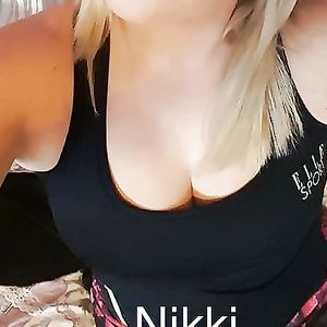 Wife's friends cleavage - big boobs