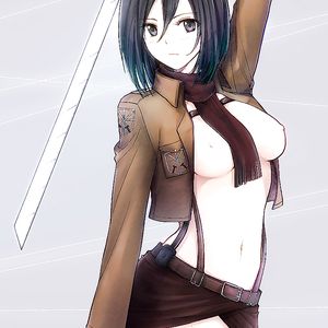 Mikasa Ackerman - big boobs