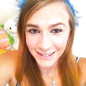 Spotty teen with big boobs - teen