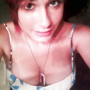 Spotty teen with big boobs - teen