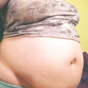 HUGE natural tits and big fat belly | Retired Album!!