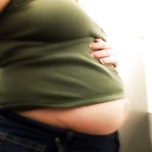 HUGE natural tits and big fat belly | Retired Album!!