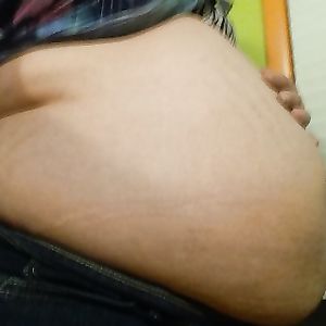 HUGE natural tits and big fat belly | Retired Album!!