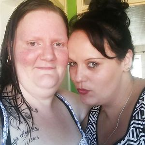 Big saggy tits horny lesbians
