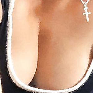 My mom’s big natural tits!