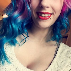 Big tits burning angel - goth big tits