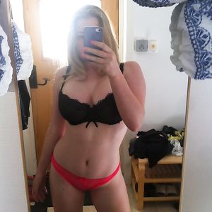 Blonde girlfriend with big tits - blonde