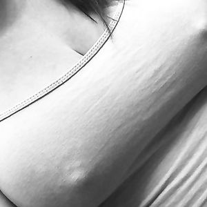 Big tits, hard nipples - lesbian milf