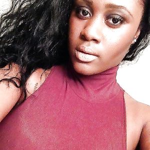 Asia and her big black tits - black and ebony