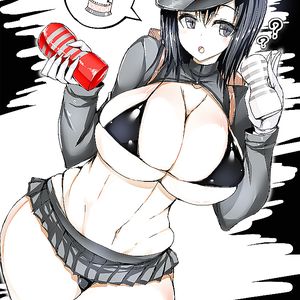 big tits and neko - cartoon