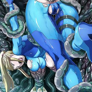 Samus x3 - creampie