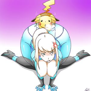 Samus x3 - creampie