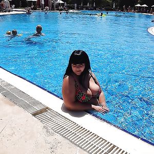 huge tit russian beauty - big boobs