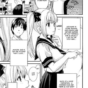 With my student and newly wed - cartoon