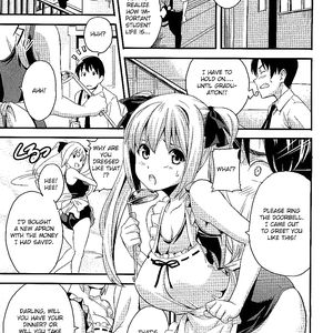 With my student and newly wed - cartoon