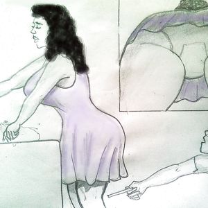 my drawings - big boobs