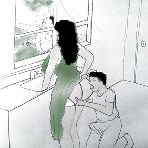 my drawings - big boobs