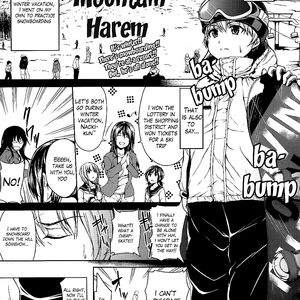 Snow mountain harem - big boobs